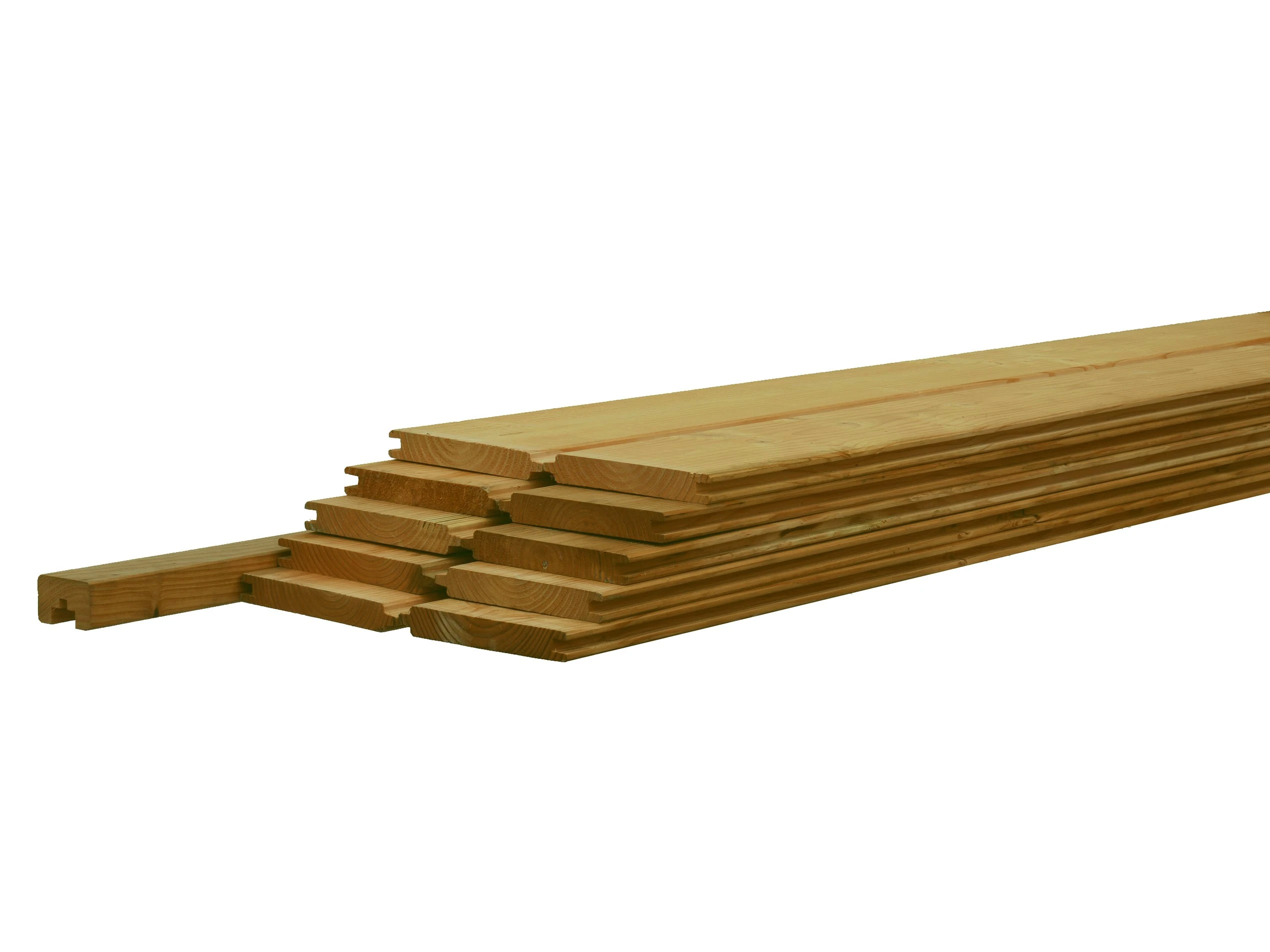 Douglas Blokhutprofielscherm Groen Geïmpregneerd 185 x 224 cm - Afbeelding 1